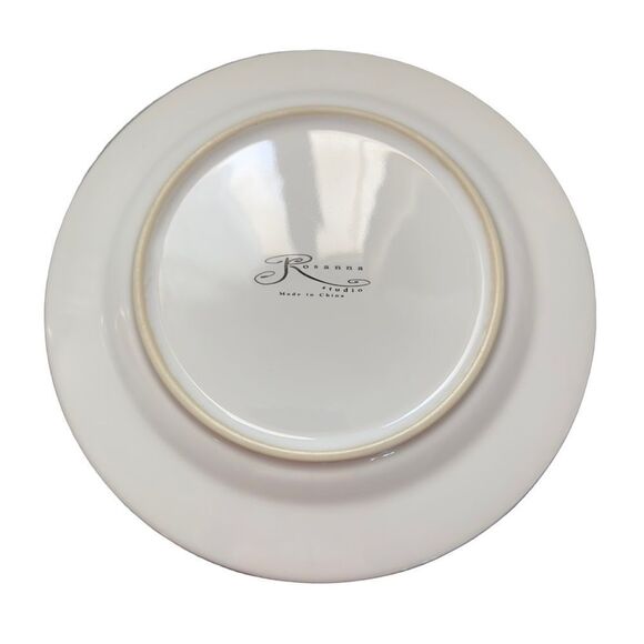 Rosanna “Your Heart is Carved Here Next to Mine” Small Plate & Coffee Cup Set - Picture 7 of 11